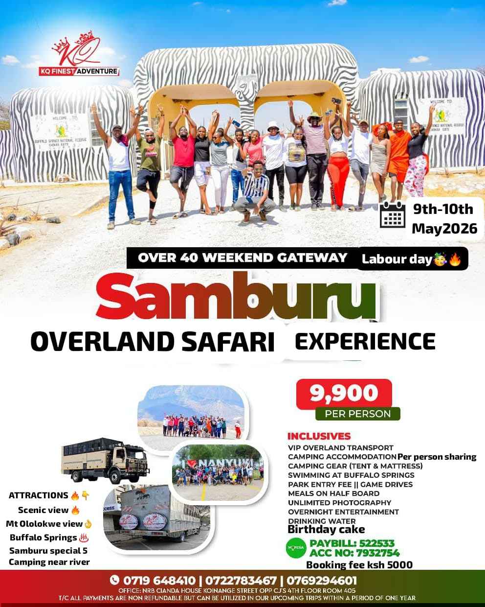 SAMBURU OVERLAND SAFARI EXPERIENCE